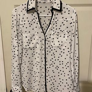 Express blouse- The Portofino Shirt, Size S